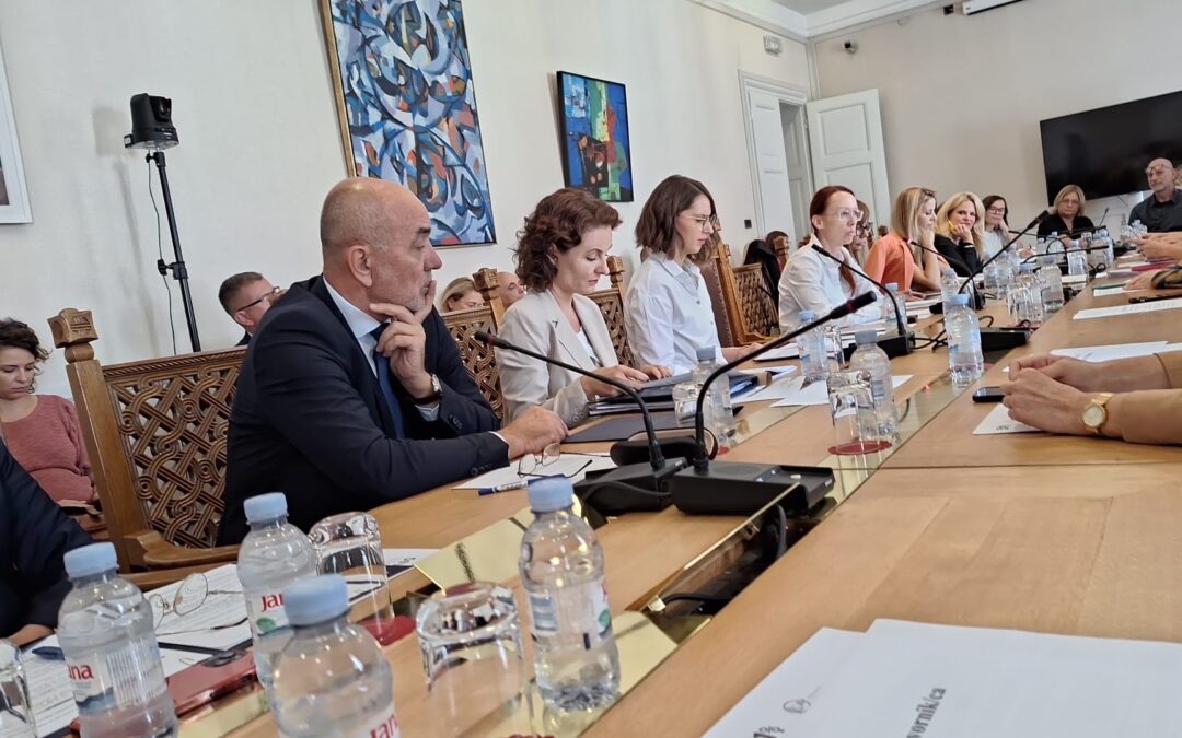 Odbor za ravnopravnost spolova održao tematsku sjednicu u povodu Nacionalnog dana borbe protiv nasilja nad ženama