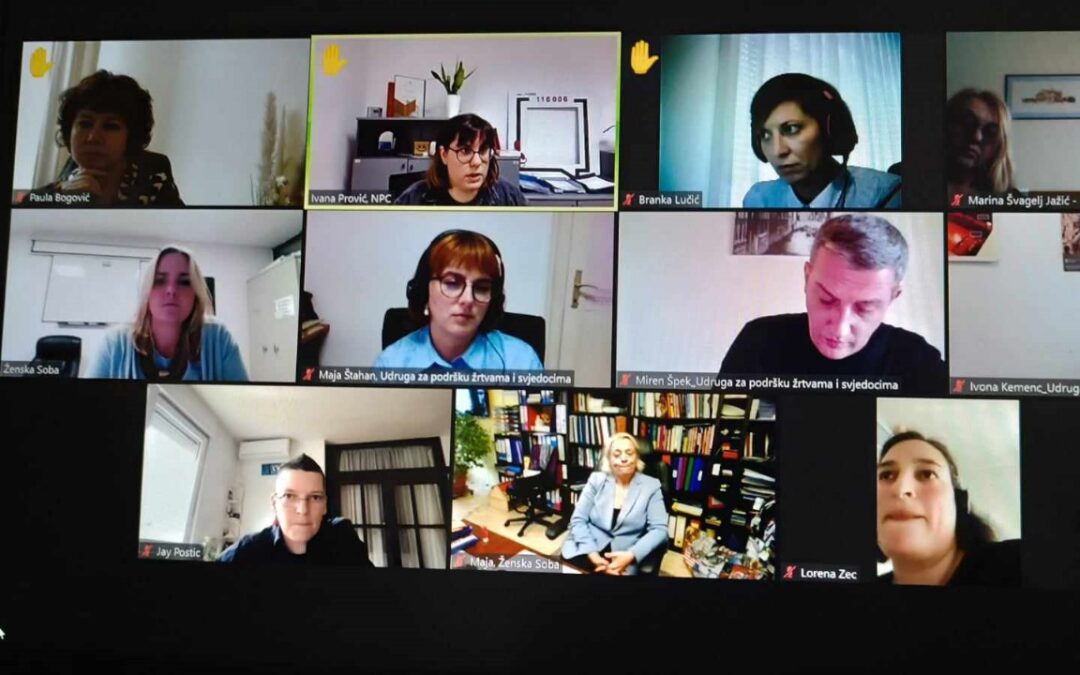 Fokus grupa o radu sa žrtvama i svjedocima