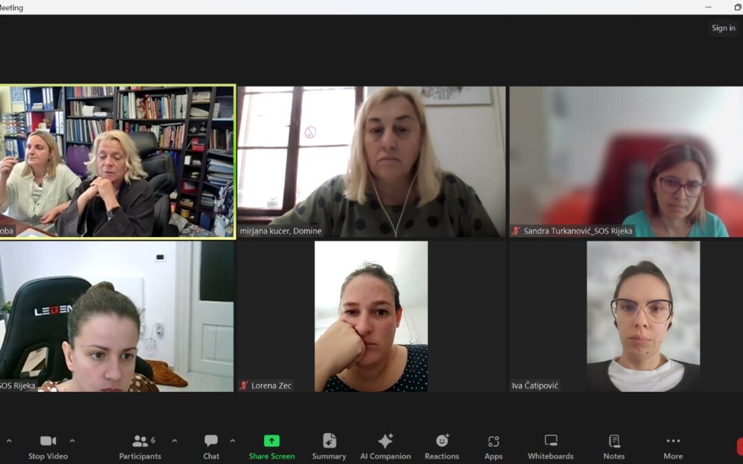 Sastanak neformalne mreže za podršku preživjelima seksualno nasilje