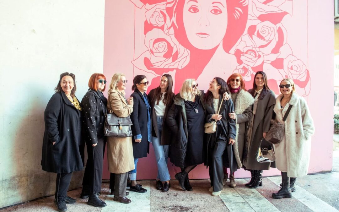 Otvoren obnovljeni mural Zdravki Krstulović u sklopu projekta „Žensko lice Splita”