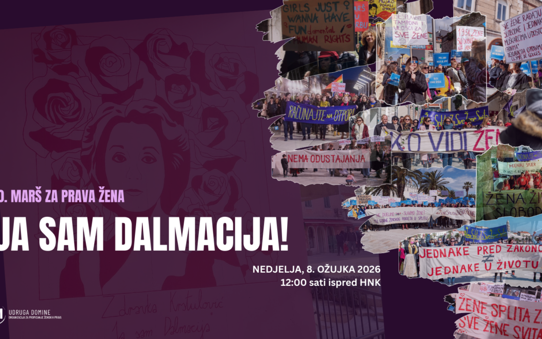Ovogodišnji Marš za prava žena: „Ja sam Dalmacija“