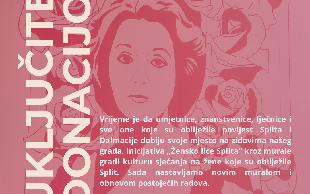 Pokrenuta kampanja za novi mural u sklopu inicijative „Žensko lice Splita“