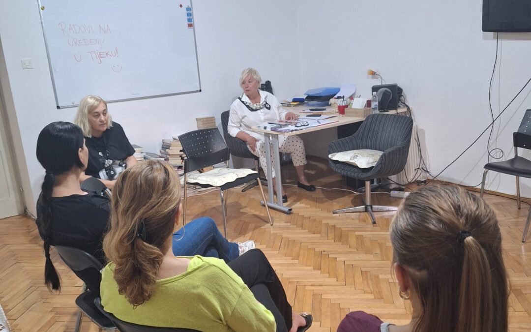Održano predavanje za volonterke Udruge Domine o trgovanju ljudima i podršci žrtvama